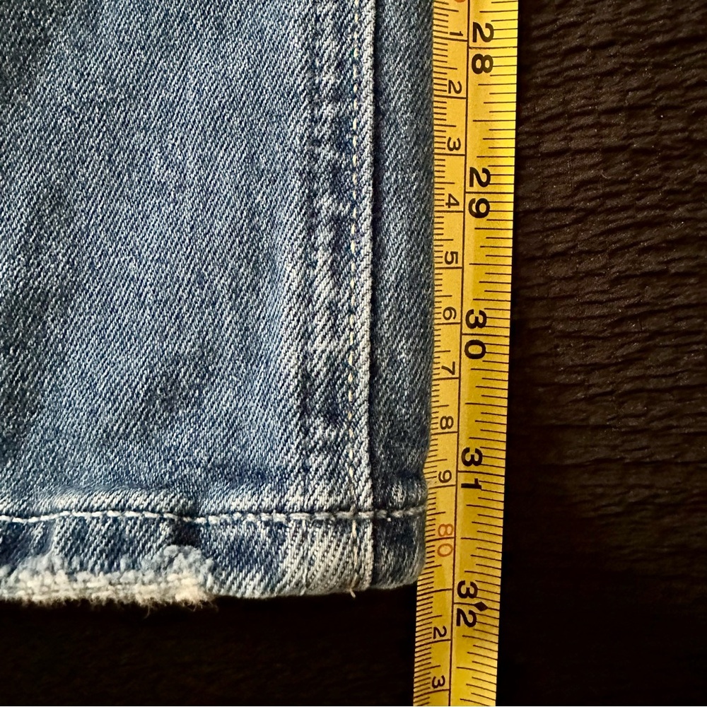PAIGE Sasha Wide Leg Jean in Color Stefania Distressed - Picture 6 of 14